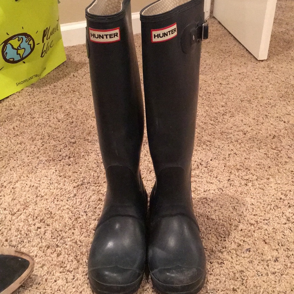 Hunter rain boots